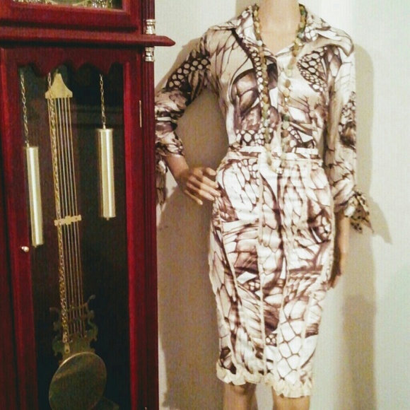 Roberto Cavalli Dresses & Skirts - NEW! AUTHENTIC ROBERTO CAVALLI SILK SKIRT SET SUIT